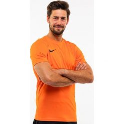 Koszulka sportowa męska Nike Dry Park VII JSY SS. Brązowe t-shirty sportowe męskie Nike, m, bez wzorów, sportowe, bez ramiączek. Za 96.95 zł.