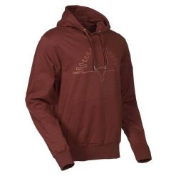 Bluza z kapturem Swedteam Ultra. Brązowe bluzy nierozpinane męskie SWEDTEAM, bez wzorów, sportowe, bez ramiączek, z kapturem. Za 365.50 zł.