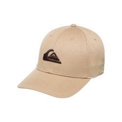 Czapka dla Mężczyzn DECADES Brązowy. Brązowe czapki męskie Quiksilver, bez wzorów, z bawełny. Za 99.99 zł.