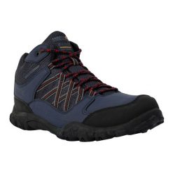 Męskie Buty Trekkingowe Edgepoint Mid. Czerwone buty trekkingowe męskie Regatta, bez wzorów, bez zapięcia. Za 196.99 zł.