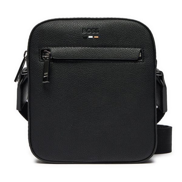 Saszetka BOSS. Czarne saszetki męskie Boss, bez wzorów, małe. Za 339.99 zł.