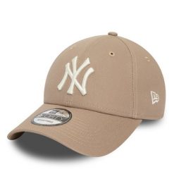 Czapka z daszkiem New Era. Brązowe czapki męskie New Era, bez wzorów. Za 129.99 zł.