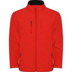 Męska Kurtka Soft Shell Nebraska. Czerwone kurtki męskie ROLY, m, bez wzorów, sportowe, bez ramiączek, bez kaptura. Za 138.99 zł.