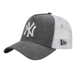 Czapka Z Daszkiem Unisex Dla Dorosłych Jersey Ess 9Forty New York Yankees. Szare czapki męskie New Era, bez wzorów, z jersey, sportowe. Za 186.99 zł.