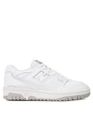 New Balance Sneakersy BB550PB1 Biały. Białe buty sportowe na co dzień męskie New Balance, m, bez wzorów, ze skóry, bez ramiączek, bez kaptura. Za 399.00 zł.