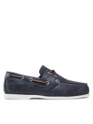 Timberland Mokasyny Cedar Bay TB0A28BM0191 Granatowy. Niebieskie mokasyny męskie Timberland, z nubiku, bez zapięcia. Za 359.99 zł.