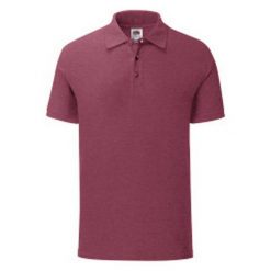 Koszulka Polo Męska Iconic. Brązowe koszulki polo męskie Fruit of the Loom, m, bez wzorów, bez kołnierzyka, bez ramiączek. Za 52.99 zł.