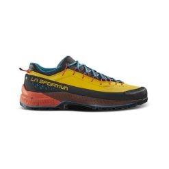 Buty podejściowe męskie La Sportiva TX4 Evo. Czarne buty trekkingowe męskie La Sportiva, bez wzorów, ze skóry, bez zapięcia, trekkingowe. Za 881.99 zł.