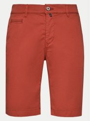 Pierre Cardin Szorty materiałowe C3 34770/000/4007 Bordowy Regular Fit. Czerwone szorty męskie Pierre Cardin, bez wzorów, z bawełny. Za 319.99 zł.