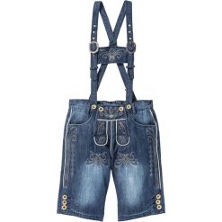 Bermudy dżinsowe w ludowym stylu Regular Fit bonprix niebieski "stone”. Jeansy męskie marki bonprix. Za 149.99 zł.
