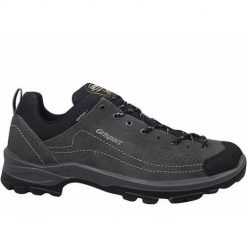 Buty trekkingowe męskie Grisport 14527S1G. Szare buty trekkingowe męskie Grisport, bez wzorów, z gumy, sportowe, bez obcasa, bez zapięcia. Za 466.00 zł.