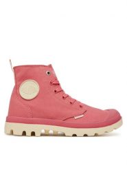 Palladium Trapery Pampa Duo Chrome 74470-699-M Różowy. Czerwone buty zimowe męskie Palladium, bez wzorów, z materiału, bez obcasa, bez zapięcia. Za 249.99 zł.