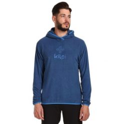 Bluza Kilpi Flond. Niebieskie bluzy z polaru męskie Kilpi, s, bez wzorów, z polaru, sportowe, bez ramiączek, bez kaptura. Za 163.85 zł.