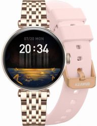 Smartwatch Gravity Smartwatch Różowo-złoty srebrny różowy 2 Paski GT26-4. Czerwone zegarki smartwatch Gravity. Za 158.82 zł.