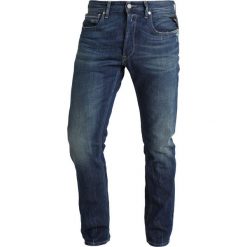 Replay GROVER Jeansy Straight Leg dark blue denim. Jeansy męskie marki Replay. Za 949.00 zł.