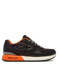 REPLAY Sneakersy GMS9I .000.C0007T Czarny. Czarne buty sportowe na co dzień męskie Replay, m, bez wzorów, z materiału, bez ramiączek, bez kaptura. Za 309.99 zł.