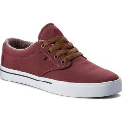 Tenisówki ETNIES - Jameson 2 Eco 4101000323 Burgundy/Tan 609. Czerwone trampki męskie Etnies, z gumy. W wyprzedaży za 219.00 zł.