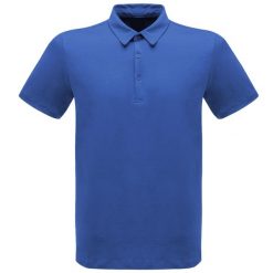 Koszulka Polo Męska Classic. Niebieskie koszulki polo męskie Regatta, l, bez wzorów, sportowe, bez kołnierzyka, bez ramiączek. Za 55.99 zł.