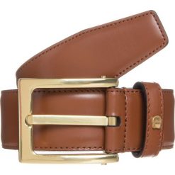 Aigner Pasek cognac. Brązowe paski męskie Aigner, w paski, z materiału. Za 419.00 zł.