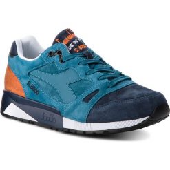 Sneakersy DIADORA - S8000 Italia 501.170533 01 C7095 Lyons Blue/Black Iris. Niebieskie buty sportowe na co dzień męskie Diadora, z materiału. W wyprzedaży za 359.00 zł.