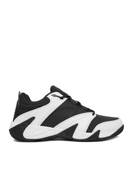 SHAQ Sneakersy CEO-DEVASTATOR LOW AQ95037M-BW Czarny. Czarne buty sportowe na co dzień męskie Shaq, m, bez wzorów, ze skóry, bez ramiączek, bez kaptura. Za 249.99 zł.