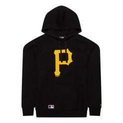 Bluza z kapturem Pirates Nos MLB Regular. Czarne bluzy z kapturem męskie New Era, m, bez wzorów, z kapturem. Za 283.00 zł.