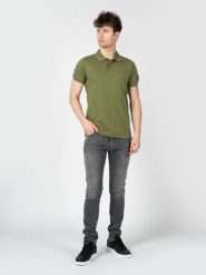 Iceberg Koszulka Polo | F031631A | Mężczyzna | Khaki. Brązowe koszulki polo męskie Iceberg, m, bez wzorów, z bawełny, eleganckie, bez kołnierzyka, bez ramiączek. W wyprzedaży za 419.00 zł.