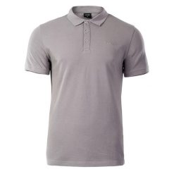 Męska Koszulka Polo Romso. Szare koszulki polo męskie Hi-tec, m, bez wzorów, sportowe, bez kołnierzyka, bez ramiączek. Za 80.99 zł.