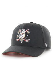 47 Brand Czapka z daszkiem NHL Anaheim Ducks H-CLZOE25WBP Czarny. Czarne czapki męskie 47 Brand, bez wzorów, z bawełny. Za 99.99 zł.