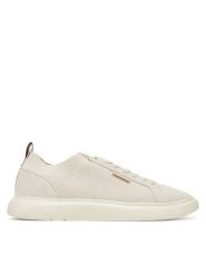 Tommy Hilfiger Sneakersy Light Cupsole Knit Seasonal FM0FM05403 Beżowy. Brązowe buty sportowe na co dzień męskie Tommy Hilfiger, m, bez wzorów, z materiału, bez ramiączek, bez kaptura. Za 309.99 zł.