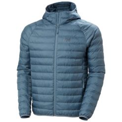 Kurtka z kapturem Helly Hansen Banff. Niebieskie kurtki męskie Helly Hansen, m, bez wzorów, z puchu, bez ramiączek, z kapturem. W wyprzedaży za 772.00 zł.