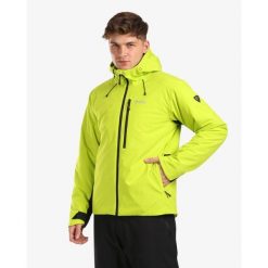 Męska kurtka narciarska Kilpi TAMPA-M. Zielone kurtki narciarskie i snowboardowe męskie Kilpi, na zimę, m, bez wzorów, bez kaptura, narciarskie. Za 525.33 zł.