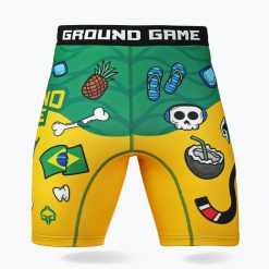 Spodenki treningowe Ground Game Vale Tudo Copacabana. Szorty sportowe męskie GROUND GAME, bez wzorów, sportowe. Za 159.99 zł.