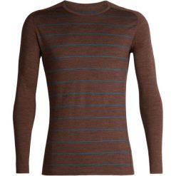 Icebreaker Koszulka Męska Z Długim Rękawem Mens 200 Oasis Deluxe Raglan Ls Crewe Bronze Hthr/Alpine/Stripe L. Bielizna termoaktywna męska marki Icebreaker. W wyprzedaży za 269.00 zł.
