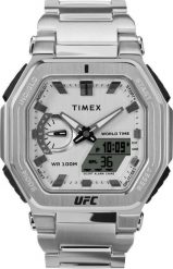 Zegarek Timex Zegarek męski Timex TW2V84700 srebrny. Szare zegarki męskie Timex, srebrne. Za 1,471.00 zł.