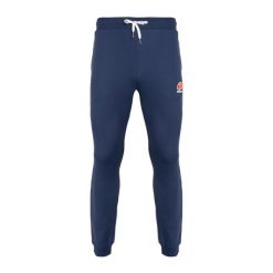 Spodnie męskie Ellesse Ovest Jog. Niebieskie spodnie dresowe męskie Ellesse, bez wzorów, z dresówki. Za 169.99 zł.