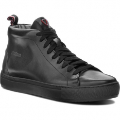 Sneakersy STRELLSON - Evans 4010002468 Black 900. Czarne buty sportowe na co dzień męskie Strellson, z materiału. Za 559.00 zł.