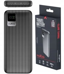 Maxlife power bank MXPB-07 10000 mAh czarny. Czarne powerbanki Import. Za 24.54 zł.