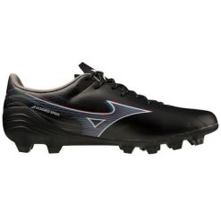 Męskie Buty Piłkarskie Alpha Select. Czarne buty trekkingowe męskie Mizuno, bez wzorów, sportowe, bez obcasa, bez zapięcia. Za 499.99 zł.