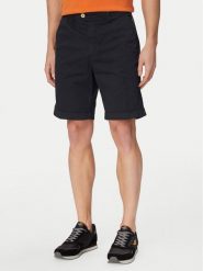 Aeronautica Militare Szorty materiałowe 261BE0278UCT04292 Granatowy Regular Fit. Niebieskie szorty męskie Aeronautica Militare, bez wzorów, z bawełny. Za 539.99 zł.