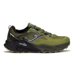 Buty do biegania trailowe męskie Joma Rase Men. Zielone buty do biegania męskie Joma, bez wzorów, bez zapięcia, do biegania. Za 372.99 zł.