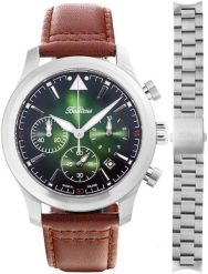 Zegarek męski Balticus BALFSQCHGRE-P brązowy. Brązowe zegarki męskie Balticus. Za 2,790.00 zł.