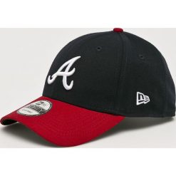 New Era - Czapka. Niebieskie czapki męskie New Era, bez wzorów, z materiału. W wyprzedaży za 89.90 zł.