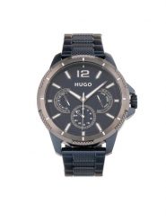 Hugo Zegarek Sport 1530194 Granatowy. Niebieskie zegarki sportowe Hugo. Za 729.99 zł.