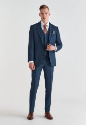 PAKO LORENTE – Spodnie męskie garniturowe P21WF-6G-069-G. Eleganckie spodnie męskie Pako Lorente, bez wzorów, z elastanu, eleganckie. Za 99.99 zł.