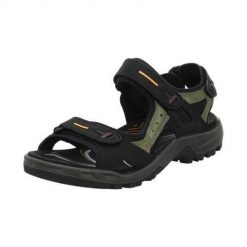 Buty do chodzenia męskie Ecco Offroad Marine. Czarne buty trekkingowe męskie ecco, bez wzorów, z materiału, bez zapięcia, trekkingowe. Za 581.00 zł.