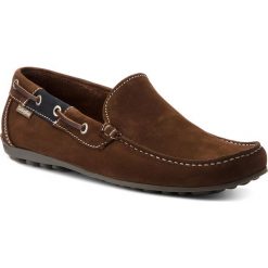 Mokasyny CALLAGHAN - Sterling 74200 Marron/Azul. Brązowe mokasyny męskie Callaghan, z nubiku. W wyprzedaży za 309.00 zł.