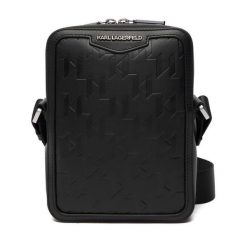 Saszetka KARL LAGERFELD. Czarne saszetki męskie KARL LAGERFELD, bez wzorów, małe. Za 999.99 zł.