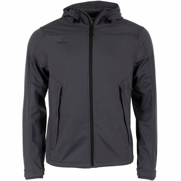 Kurtka puchowa Stanno Prime Softshell. Brązowe kurtki męskie STANNO, m, bez wzorów, z puchu, eleganckie, bez ramiączek, bez kaptura. Za 337.25 zł.