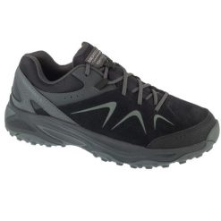 Buty trekkingowe męskie, Yokota 3. Czarne buty trekkingowe męskie Merrell, bez wzorów, sportowe, bez obcasa, bez zapięcia. Za 399.99 zł.